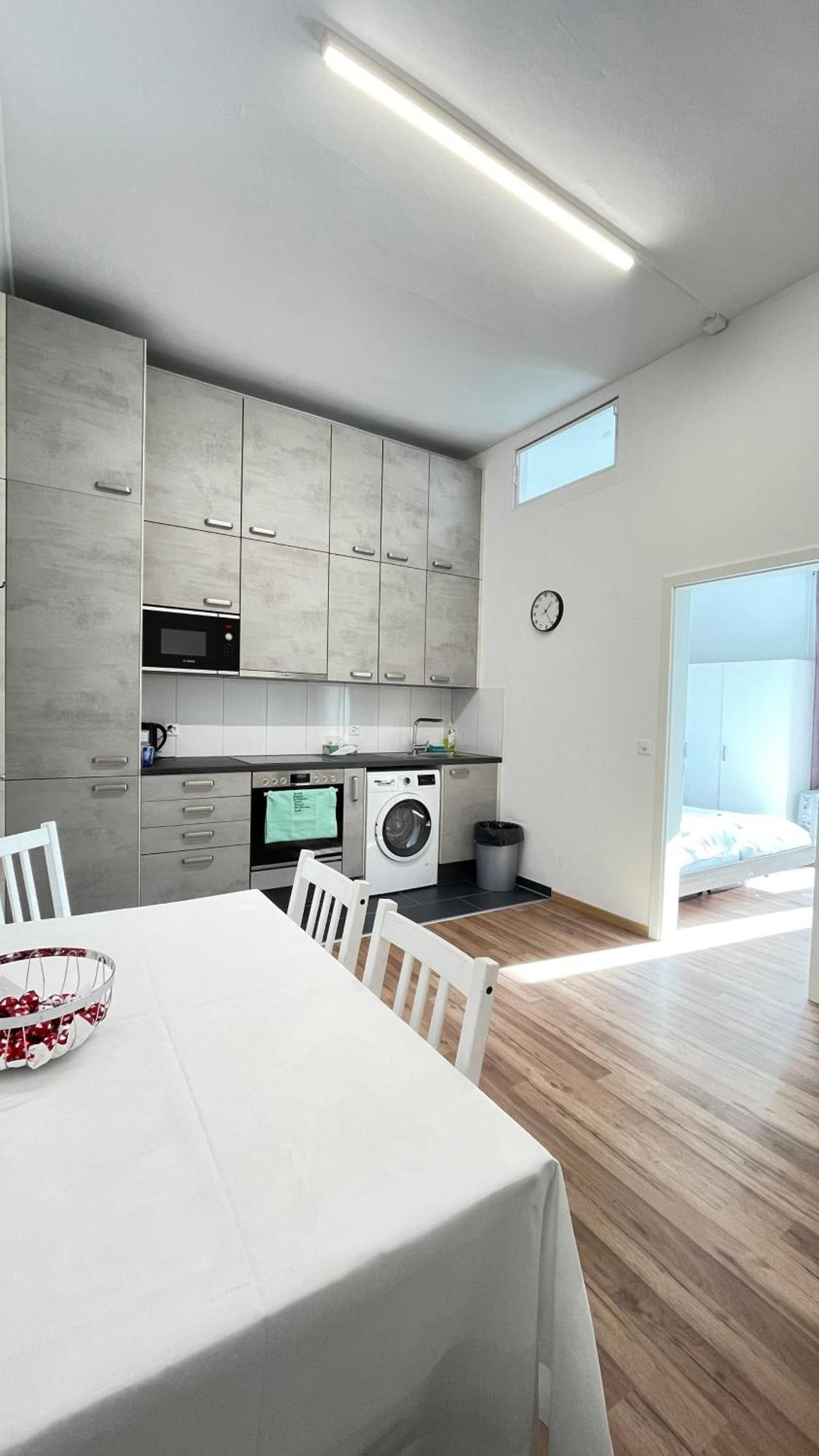 Villa Zentrum Haus Davos Bagian luar foto