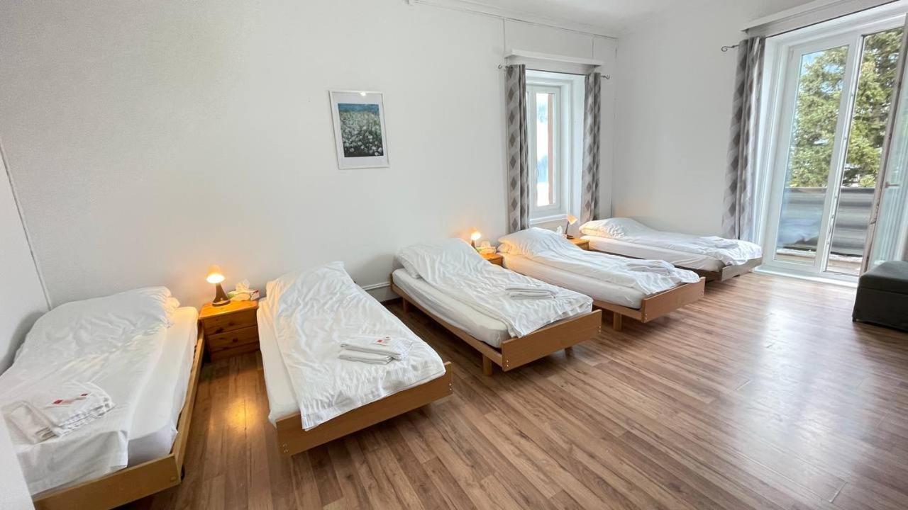 Villa Zentrum Haus Davos Bagian luar foto