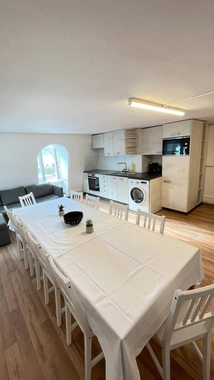 Villa Zentrum Haus Davos Bagian luar foto