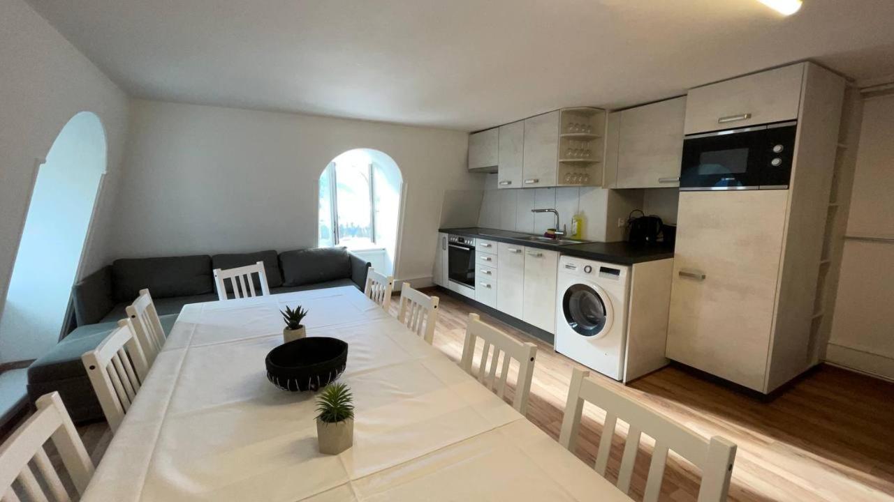 Villa Zentrum Haus Davos Bagian luar foto