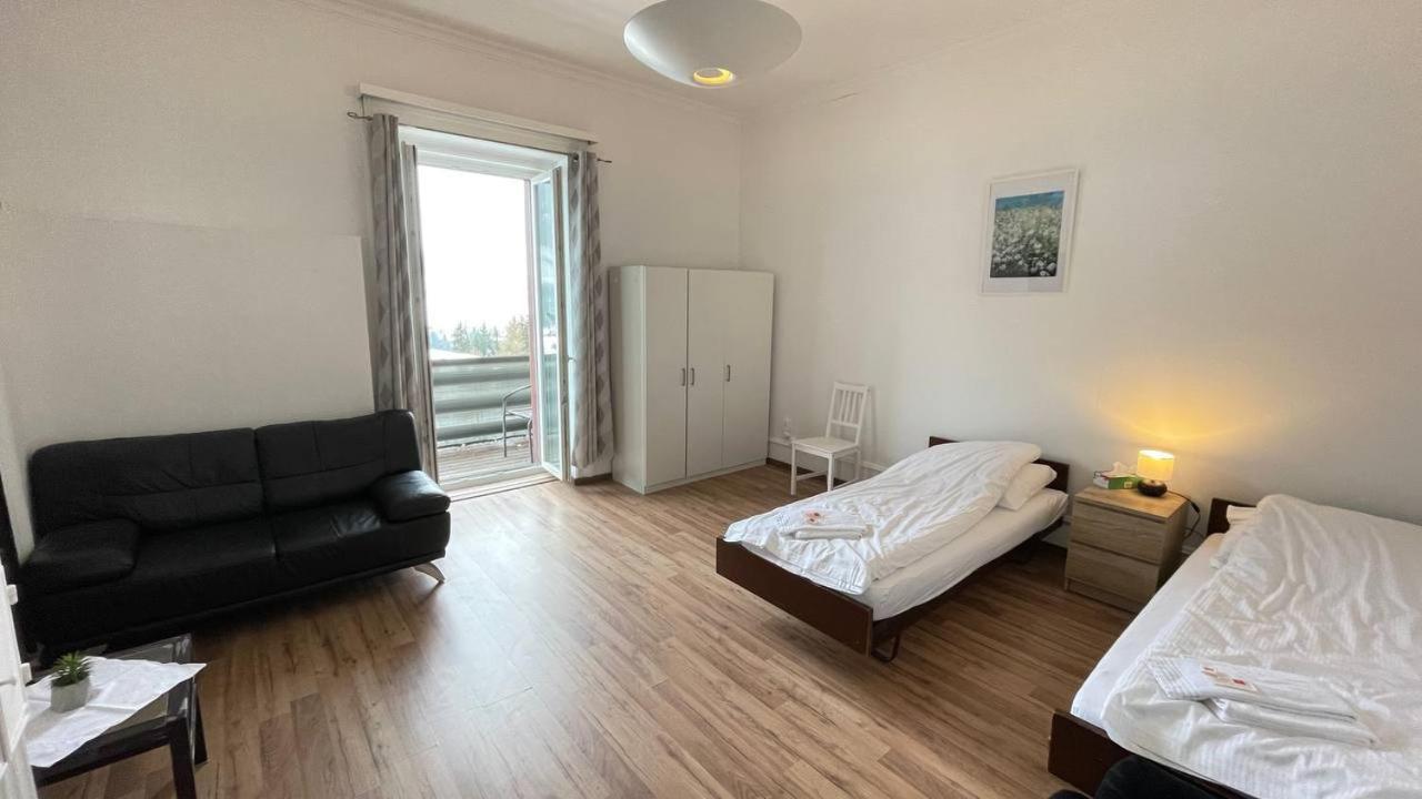 Villa Zentrum Haus Davos Bagian luar foto