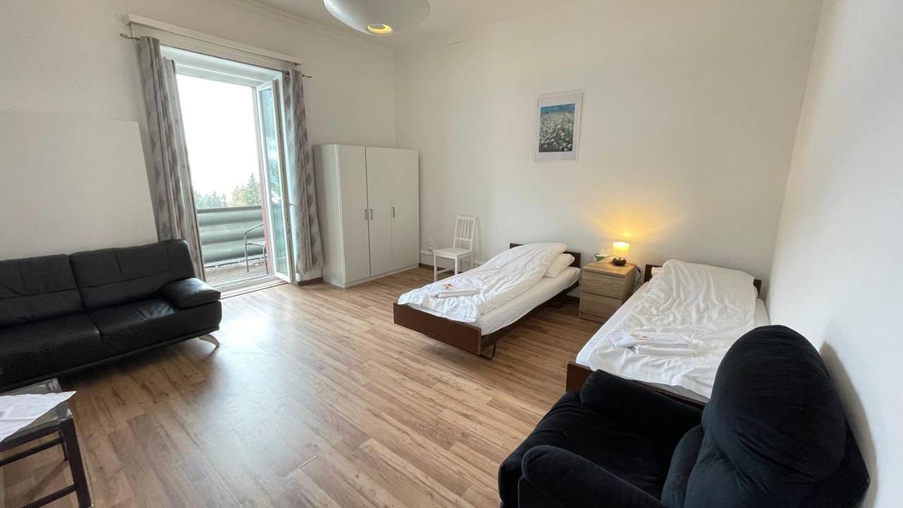 Villa Zentrum Haus Davos Bagian luar foto