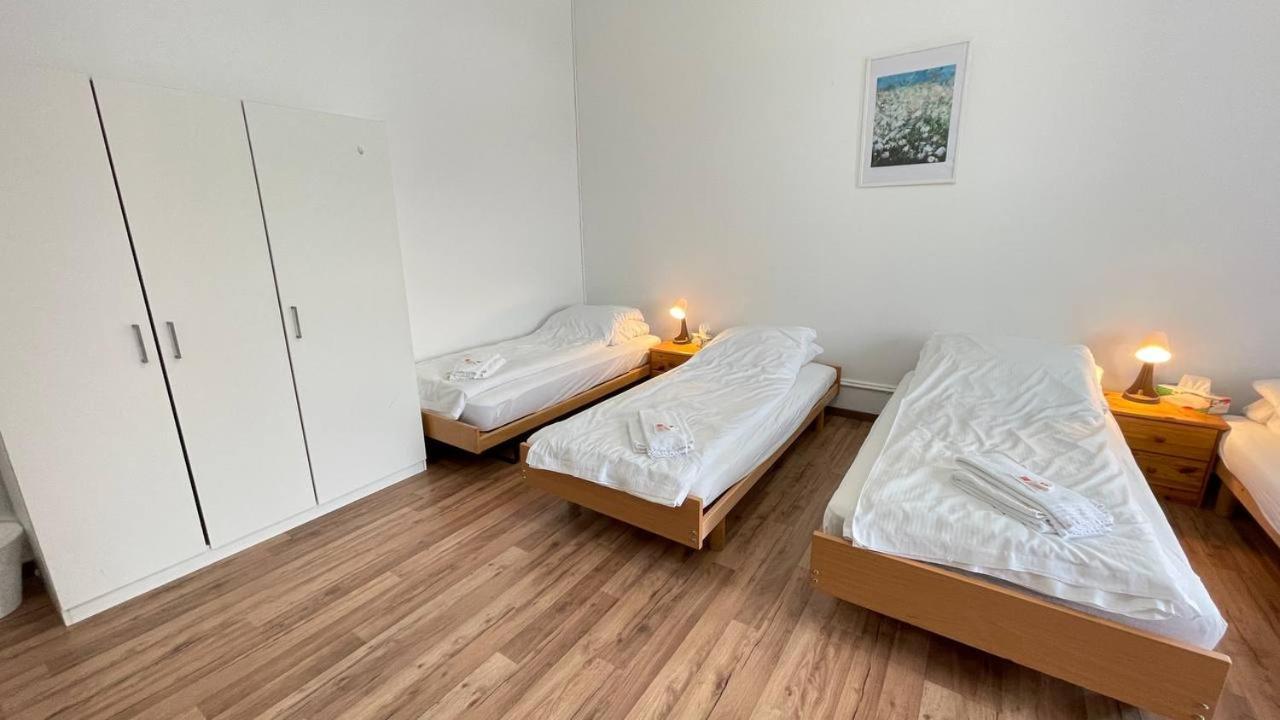Villa Zentrum Haus Davos Bagian luar foto