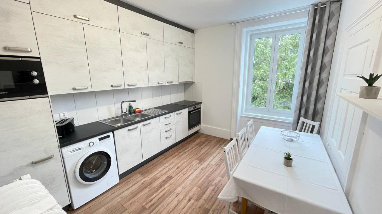 Villa Zentrum Haus Davos Bagian luar foto