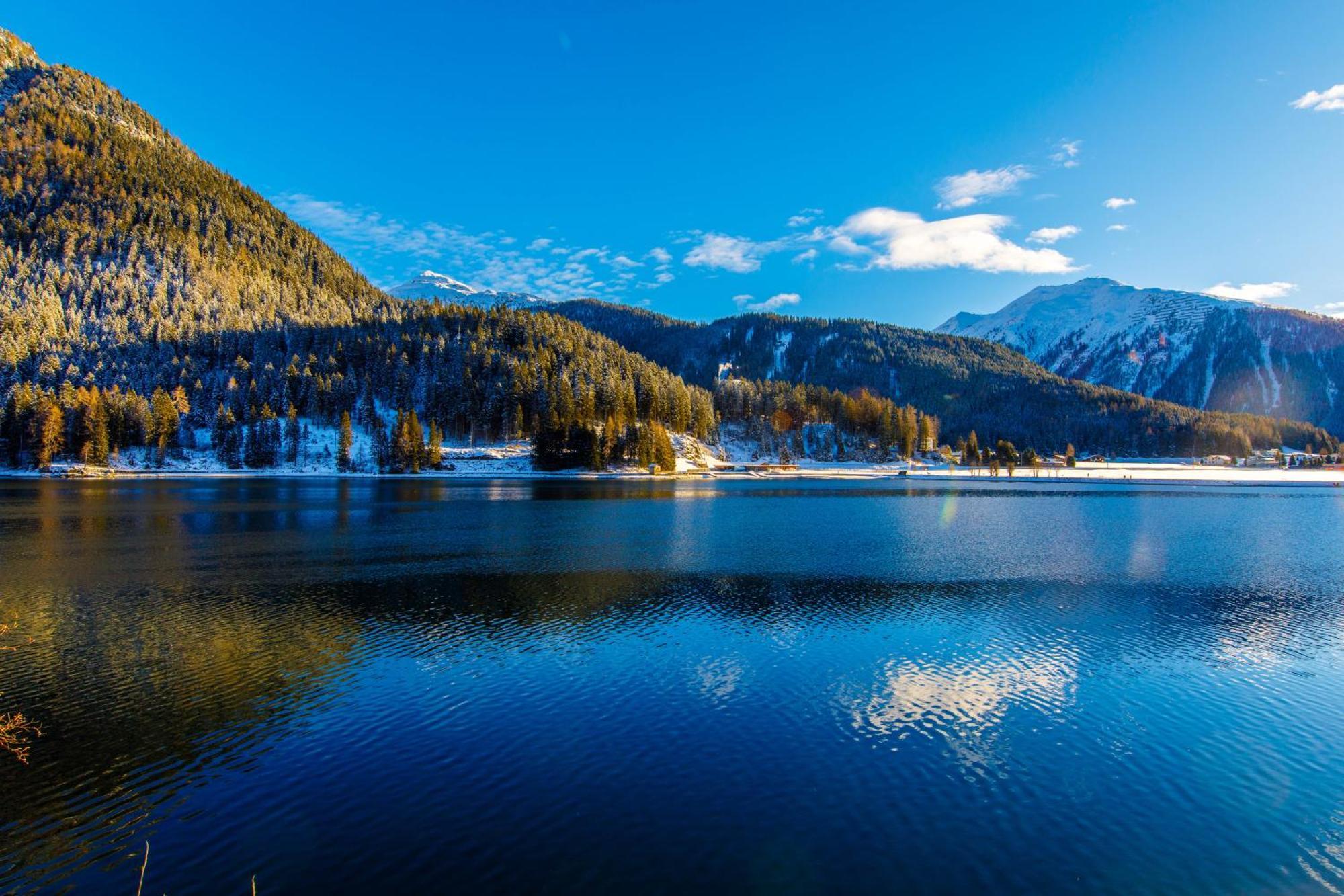 Villa Zentrum Haus Davos Bagian luar foto